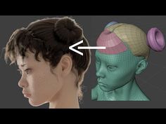 ⚠️Amazing!! Make ANY HAIR STYLE in Blender Geometry Nodes Blender Hacks, Blender Hair, Blender Projects, Blender Tips, Geometry Nodes, Digital Art Software, Zbrush Character, Sculpting Tutorials