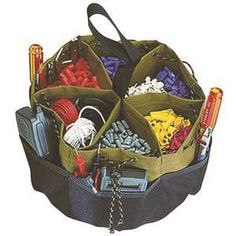 a bag filled with lots of different items