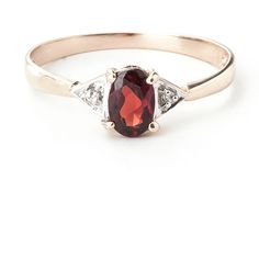 Item: 1236 Description 14k. Solid Gold Ring With Diamonds & Garnet (Rose Gold) Original Ring Size 7.0 (More Upon Request) A Captivating 14 Karat Ring Features A Natural Garnet Paired With Two Genuine Diamonds. Item Information Metal: 14k. Solid Gold Metal Weight: 1.25 Gr. Diamonds 2 Round Cut, K-M Color, I-3 Clarity = 0.01 Ct Center Gemstone 1 Oval Shape, 6x4 Mm, Garnet = 0.45 Ct Measurements Height: 0.85 In ( 21.6 Mm) Width: 0.24 In ( 6.1 Mm) Classic Red Jewelry In 14k Rose Gold, Elegant Ruby Ring In 14k Rose Gold, Classic Red 14k Rose Gold Jewelry, Elegant 14k Rose Gold Ruby Gemstone Ring, Elegant Formal Ruby Ring In 14k Rose Gold, Elegant 14k Rose Gold Ruby Ring For Formal Occasions, Formal Elegant 14k Rose Gold Ruby Ring, Topaz Yellow, Solid Gold Ring