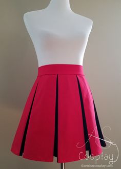 "This pleated skirt, with peek-a-boo style pleats, features one color on the outside of the pleats and another color peeking out from the inside. It is available in any two colors of your choice and is available in any size from petite to plus sized. Pair this skirt with a black tank top for a cheerleader look or achieve an entirely different look by pairing it with the corset front strapless top (available separately) shown in the last photo. This fun skirt is very versatile. Add a Matching Fac Fitted A-line Pleated Mini Skirt, Fitted Full Pleated Mini Skirt, Fitted Full Mini Skirt With Pleated Waist, Pleated Stretch Full Skort, Pleated Fitted Full Mini Skirt, School Pleated Skirt Skort, Pleated Mini Skirt For School, Fitted A-line Pleated Tennis Skirt, Fitted Pleated School Skirt