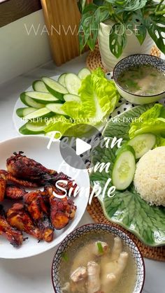 Wanwa House on Instagram: "🔵 PERAPAN AYAM 🔵 

Simple sangat menu ni. Kalau dulu goreng ayam dalam kuali la, tapi merecik. Guna je Airfryer, mudah keje. ❤️ 

#nasiayam #ayamperapan #airfryer #airfryermenu"