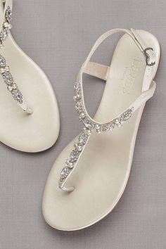 Snow White Shoes, Red Wedding Shoes, Bridal Shoes Flats, Sandals Collection, Crystal Sandals