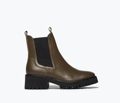 BROOKE RAIN RESISTANT BOOT Freda Salvador, Feminine Dress, Sandals For Sale, Studded Leather, Sneaker Heels, Chelsea Boot, Lug Sole, Leather Care, Leather Working