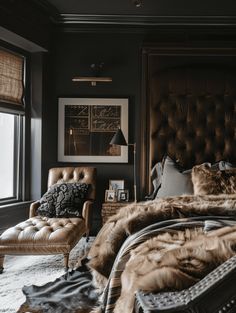 Fall Bedroom Ideas, Bedroom Ideas Luxury, Luxury Hotel Bedroom, Velvet Bedroom, Cozy Fall Bedroom, Ocean Hues, Sophisticated Bedroom, Glam Bedroom, Fall Bedroom