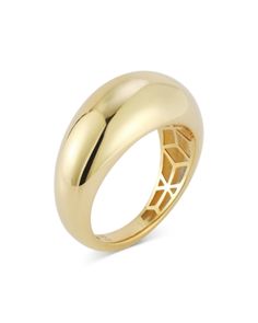 Alberto Amati 14K Yellow Gold Polished Dome Ring Gold Dome Ring, Dome Ring, Domed Ring, 7 Rings, Ring Color, Gold Polish, Womens Jewelry Rings, Gold Rings, Jewelry Rings