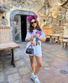 Disneyworld Outfit Women, Cute Disney Fits, Disney Outfits Summer, Disney World Outfits Summer, Wear To Disney World, Disney Ootd, Lindo Disney