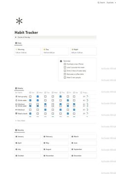 #organisation, #notion_template_ideas_monthly, #notion_daily_habit_tracker, #habit_tracker_on_notion, #notion_layout_minimalist, #notion_routine_ideas, #free_notion_habit_tracker_template, #notion_goal_tracker, #notion_calorie_tracker Habit Tracker On Notion, Notion Template Ideas Monthly, Notion Daily Habit Tracker, Notion Layout Minimalist, Notion Goal Tracker, Notion Calorie Tracker, Free Notion Habit Tracker Template, Notion Daily Routine Template, Notion Tracker Template