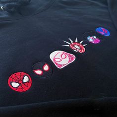 The Spider Gang Embroidered Crewneck T-Shirt is the ultimate blend of style and comfort. Available for both men and women, this shirt features a striking spider design embroidered on the front, adding a bold and unique touch to any outfit. Made from high-quality materials, this sweatshirt offers a soft and cozy feel, perfect for all-day wear. With its versatile design, it can be dressed up or down for any occasion. Whether you’re a spider enthusiast or simply love eye-catching fashion, thi Spider Gang, Couples Sweaters, Hawaiian Shirt Women, Crewneck Vintage, Phineas And Ferb, The Spider, Embroidered Crewneck, Shirt Embroidery, Sweatshirt For Men