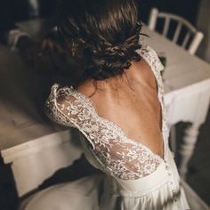 the back of a woman's dress on instagram