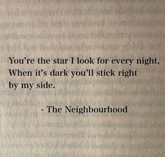 #aesthetic #quotes Compass The Neighbourhood, The Neighbourhood Lyrics, Neighborhood Quote, Band Sweater, Ethereal Music, Song Lyric, Music Music, Indie Music, Poem Quotes