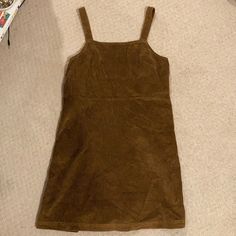 American Eagle Brown Corduroy Dress Mini Style Adjustable Straps Fully Lined Size Medium Nwt Great Fall Dress, Plus The Color Brown And Corduroy Are Super On Trend Right Now! Dm Me With Any Questions! Brown Corduroy Dress, Fall Dress, Brown Corduroy, Corduroy Dress, Dress Mini, Mini Fashion, Fall Dresses, Dm Me, American Eagle Outfitters