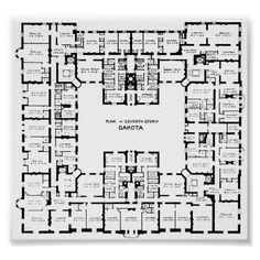 the floor plan for an apartment building