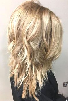 Hairstyles For Medium Length Hair Round Face Ideas Medium Hair With Textured Layers, Shoulder Length Hair Cuts With Layers For Thick Hair, Stacked Layers Medium Hair, Mom Haircuts 2024, Long Shag Side Part, Inverted Long Bob With Layers, Face Framing Bangs Medium Hair, Shag Hairstyles No Bangs, Hair Cuts Medium Length Layers