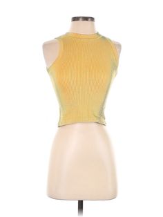 Aura Tank Top Size: Small Yellow Tops - used. No Fabric Content, Halter, | Aura Tank Top Yellow Halter Tops - Used - Size Small Aura Yellow, Yellow Halter Top, Yellow Tank, Yellow Tops, Yellow Tank Top, Yellow Top, Halter Tops, Aura, Women Handbags