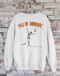 Colored Skeleton, Preppy Autumn, Skeleton Sweater, Princess Ballerina, Forest Dark, Fall Crewneck, Funny Fall