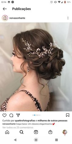 Women's Short Hairstyles, Engagement Hairstyles, Wedding Hair Up, Up Dos For Prom, Up Dos, Elegant Wedding Hair, Quince Hairstyles, Up Dos For Medium Hair