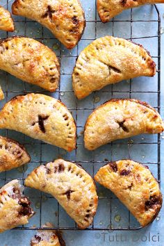 baked pastries on a cooling rack ready to be eaten