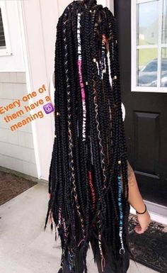 🥀💕 Pin: xbrattt 💕🥀 Colored Jumbo Box Braids, Big Box Braids, Jumbo Box Braids, Long Box Braids, Box Braids Styling, Girls Hairstyles Braids, Hair Laid, Box Braids Hairstyles, Black Girls Hairstyles