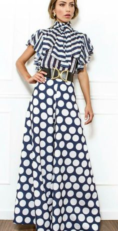 Summer Outfits Black Women, Black Women Business Attire, Women Business Attire, Outfit Ideas Skirt, Fall Festival Outfit, Dress Italian, Italian Summer Outfits, Dots Fashion