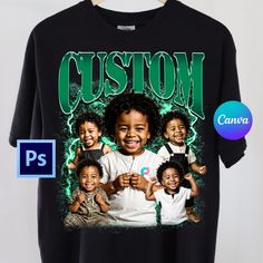 Please note: this is a digital download product, no physical product will be shipped Customizable Green T-shirt With Sublimation Print, Customizable Graphic Tee For Streetwear, Customizable Green Short Sleeve T-shirt, T Shirt Template, Bootleg Shirt, Shirt Template, Rap Tee, Canva Template, Stationery Design