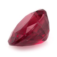 a red diamond on a white background