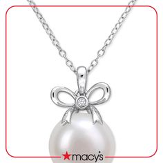 in stock Silver Anniversary Necklace From Macy's, Macy's Silver Necklace For Anniversary, Macy's Silver Necklaces For Anniversary, White Macy's Jewelry As A Gift, Macy's White Jewelry As A Gift, Macy's White Jewelry Gift, Macy's White Gold Necklace For Gift, Macy's White Gold Necklace Gift, Elegant Macy's Necklace For Mother's Day