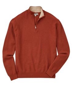 Westport Lifestyle Cotton Cashmere Quarter Zip Pullover Sweater - Westport Big & Tall Mens Quarter Zip Pullover Sweater, Sweater Layering, Fully Fashioned, Mens Fashion Fall, Quarter Zip Pullover, Big And Tall, Pullover Sweater, Quarter Zip, Mock Neck