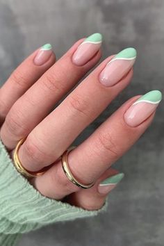 Mint Green Nails, Her Nails, Nails 2024