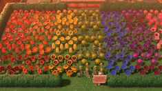 an array of colorful flowers on display at a flower shop