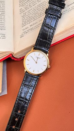 A striking timepiece featuring a gold-toned case, 33mm in size, with a new bracelet. Powered by a Tissot quartz movement, it runs accurately and is in good condition. Vintage watch is not water-resistant. There are no visible scratches. Sold as-is with no warranty, this vintage watch undergoes quality control before shipping. Given its vintage nature, expect signs of wear; avoid submerging unless explicitly stated. Purchase only if fully committed; reach out for issue resolution.  #gift #vintage Classic Gold Analog Watch Accessories, Yellow Gold Analog Watch Accessories, Timeless Quartz Watches With Round Dial, Timeless Yellow Gold Analog Watch, Classic Analog Watches With Round Dial, Formal Analog Watch With Round Dial, Classic Gold Watch With Analog Display, Timeless Gold Watch With Analog Display, Timeless Yellow Gold Analog Watch Accessories