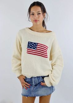 Going Out Skirts, Flag Sweater, American Flag Sweater, Pumpkin Patch Outfit, Mini Skirt Dress, Sweat Joggers, Sweater Cream, Flare Leg Jeans, Thanksgiving Outfit