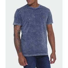 Show Off A Rebellious Side With The True Religion Hammered Logo T-Shirt Crafted From A Soft Pure Cotton It Offers Optimum Comfort And Fit. This Top Features Brass Studded Branding To The Back And Chest, With The Acid Wash Style, The Design Creates A Contemporary Look For The Modern Man. * 100% Cotton * Crew Neck * Acid Wash * Ribbed Cuffs, Hem And Neck * Brass Studded Horseshoe Logo To Chest * Brass Studded Brand Lettering To Back Blue Washed Relaxed Fit T-shirt, Casual Washed Blue T-shirt, Blue Washed Shirt For Streetwear, Washed Blue Relaxed Fit Graphic Tee, Relaxed Fit Washed Crew Neck Shirt, Relaxed Fit Crew Neck Washed Shirt, Casual Washed Crew Neck Top, Summer Streetwear Washed Blue Top, Washed Blue Summer Streetwear Top