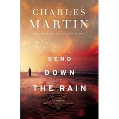 a book cover with the title send down the rain on it, and an image of a