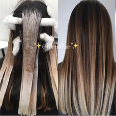 Marshmallow Latte, Cabelo Ombre Hair, Balayage Long Hair, Fesyen Rambut, Hair Color Techniques, Brown Blonde Hair, Ombre Hair Color, Trending Hairstyles, Modern Salon