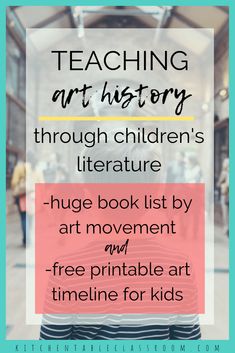 the title for teaching art history through children's literature