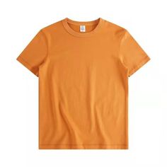 Men’s Basic Cotton T-Shirt Fabric: 100% Cotton Size: S, M, L, XL, 2XL, 3XL Multiple Color Selections: White, Black, Light Gray , Green, Navy Blue, Yellow, Khaki, Wine Red  Season: Summer Basic Orange Crew Neck T-shirt, Red Short Sleeve Solid Color Shirt, Basic Orange Short Sleeve Shirt, Casual Plain Orange Tops, Orange Short Sleeve Solid Color Tops, Casual Orange Plain Tops, Casual Orange Short Sleeve T-shirt, Orange Relaxed Fit Short Sleeve T-shirt, Orange Crew Neck T-shirt