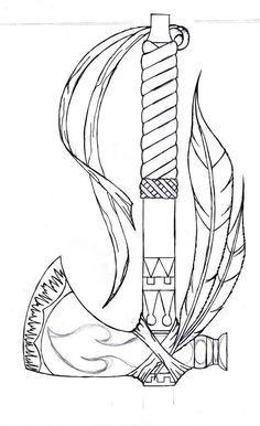 Native Drawings, Indian Drawing, Native American Tattoos, Native Tattoos, Free Tattoo Designs