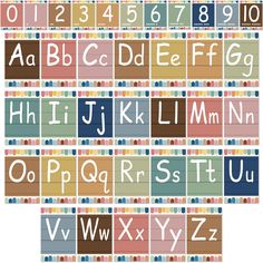 PRICES MAY VARY. 【Classroom Wall Alphabet】 - The classroom wall abc chart comes with 26 alphabet cards and 11 number cards, providing ample resources for teaching and learning ABCs and numbers. These cards can be displayed on a bulletin board or hung on the wall to create an engaging and interactive learning environment. 【BEAUTIFUL BOHEMIAN DESIGNS】 - Add a touch of creativity and charm to your classroom with these bohemian style alphabets. The fun design and bright colors make it easy for kids Poster Kindergarten, Preschool English, English Poster, Primary School Classroom, Abc Chart, Poster Classroom, Kindergarten Letters, Homeschool Supplies, Classroom Wall Decor