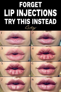 Beauty Industry Experts Agree This is a Great Solution for Younger, Plumper Looking Lips! Mekap Mata, Beauty Make-up, Lip Injections, Eye Make, Beauty Industry, Makeup Skin Care, Beauty Make Up, Makeup Inspo, Skin Makeup