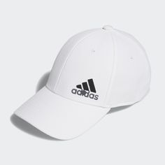 adidas Keep your sporty look simple. Head out in true adidas style in this low-key training hat. Everything about this hat is designed for airy comfort from a breathable fabric to a moisture-wicking sweatband. Win all the way. Adidas Logo Snapback Hat For Sports Events, Casual Adidas Hat With Curved Visor, Adidas Adjustable Hat For Sports Events, Adjustable Adidas Hat With Logo, Adidas Logo Baseball Cap For Sports Events, Adjustable Adidas Hat, Adidas Cap For Sports Events, Adidas Cap With Logo, Adidas Sports Cap