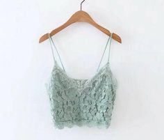 Lace V-Neck Strap Bra Crop Top





Size Chart(cm)





Size

Cloth Length

Chest Width

Shoulder

Sleeve





S

26

76

/

/





M

27

80

/

/





L

28

84

/

/





Note: Please understand sizes are measured by hand, allow 1-3cm Errors Green Solid Color, Cami Outfit, Lace Camisole Top, Bra Crop Top, Crop Cami Top, Europe Fashion, Crop Top Bra, Lace Camisole, Cropped Tops