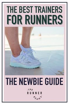 the runner's guide to running for runners, with text overlaying it