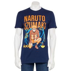 Anime fans can't go wrong with this men's Naruto Uzumaki Varsity graphic tee. Click on this MEN'S GUIDE to find the perfect fit and more! Anime fans can't go wrong with this men's Naruto Uzumaki Varsity graphic tee. Click on this MEN'S GUIDE to find the perfect fit and more! FEATURES Crewneck Short sleeveFABRIC & CARE Cotton Machine wash Imported Size: XXL. Color: Navy. Gender: male. Age Group: adult. Casual T-shirt With Front Print For Fan Events, Casual Blue T-shirt With Anime Print, Casual Blue T-shirt For Fan Conventions, Naruto Uzumaki, This Man, Men Short Sleeve, Fabric Care, Short Sleeve Tee, Graphic Tee