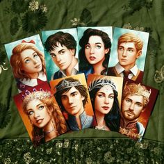 the princess and the frog movie character portrait cards