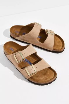 Arizona Soft Footbed Birkenstock Sandals | Free People Flat Heel Boots, Wrap Sandals, Footbed Sandals, Birkenstock Sandals, Birkenstock Arizona, Bohemian Fashion, Beach Shoes, Boho Clothing, Strappy Sandals