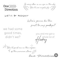 some writing on paper with one direction and the other way to write something in it