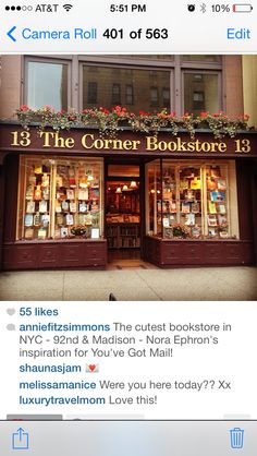 the corner bookstore is open for business