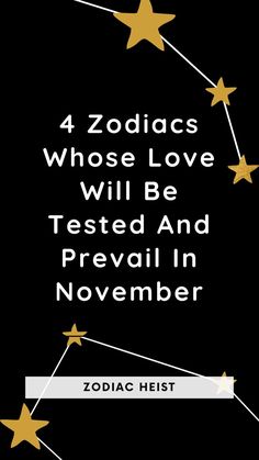 4 Zodiacs Whose Love Will Be Tested And Prevail In November Moon Signs, Earth Signs