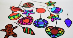 Make stained glass Christmas suncatchers from recyclables with kids! This winter craft comes with four pages of Christmas ornament free printable templates. Stained Glass Christmas Ornament, Christmas Printable Activities, Christmas Ornament Template, New Year Crafts, Free Printable Crafts, Christmas Writing, Ornament Template, Paper Christmas Ornaments