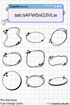 an image of different shapes and sizes for the webpage to be used in this project